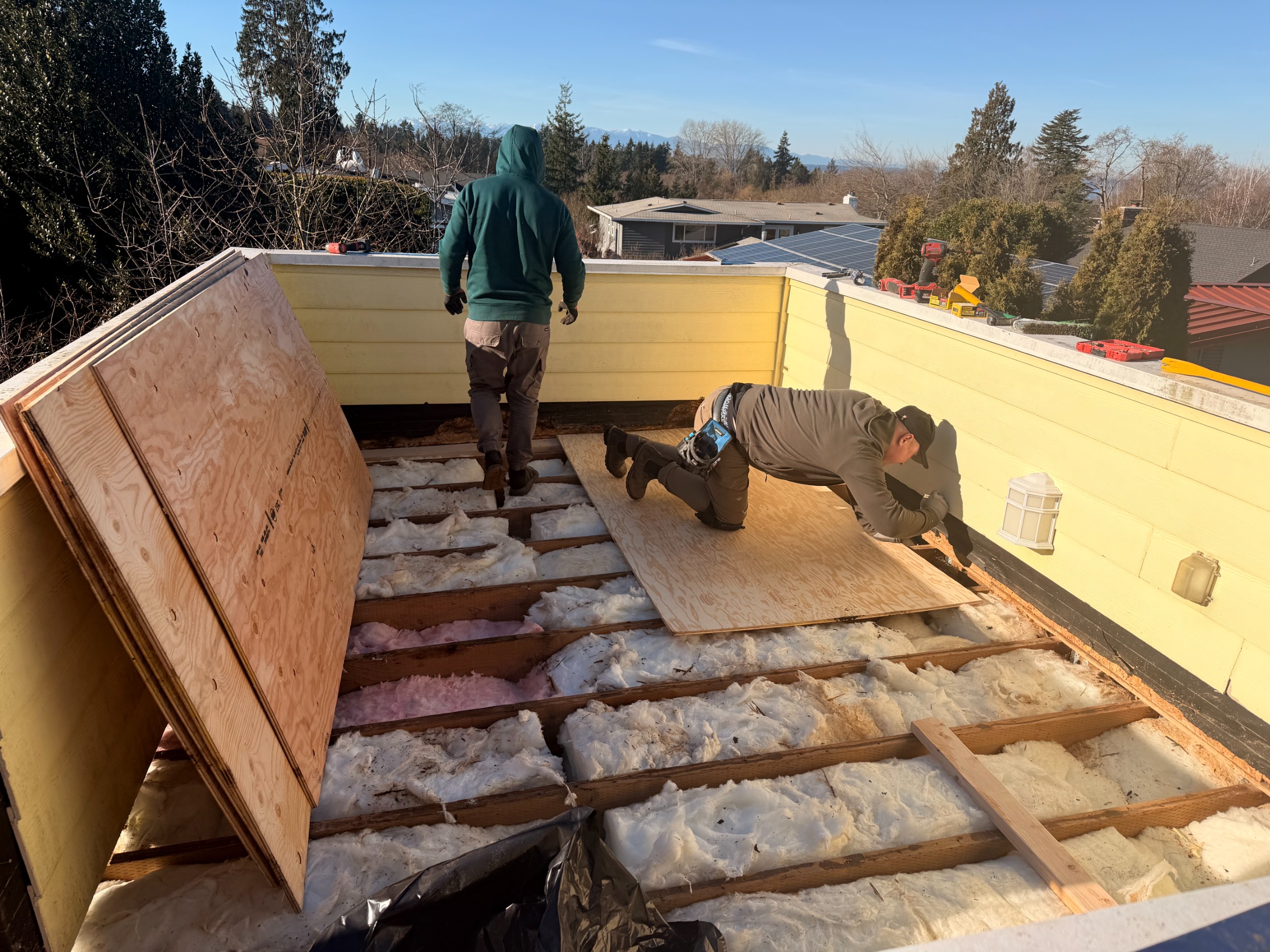 Eddie | Custom Rooftop Waterproof IPE Deck & Stair Reconstruction - 8