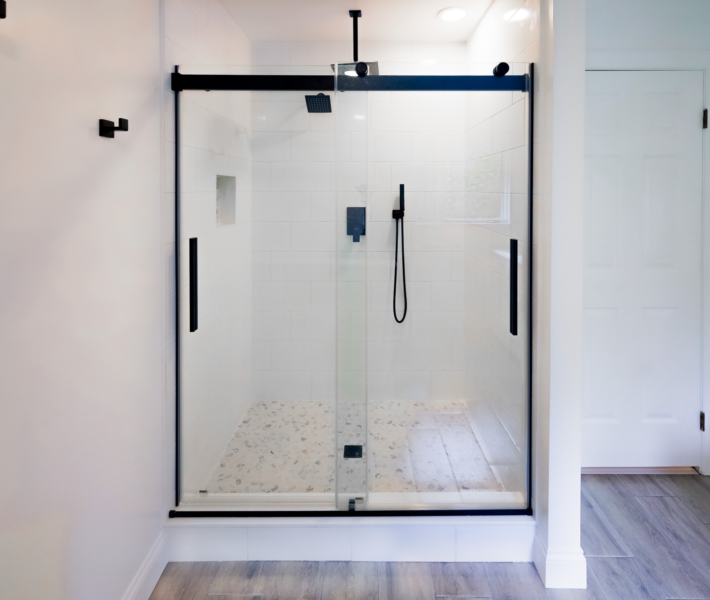 Clean, modern bathroom renovation in Blue Bell, PA