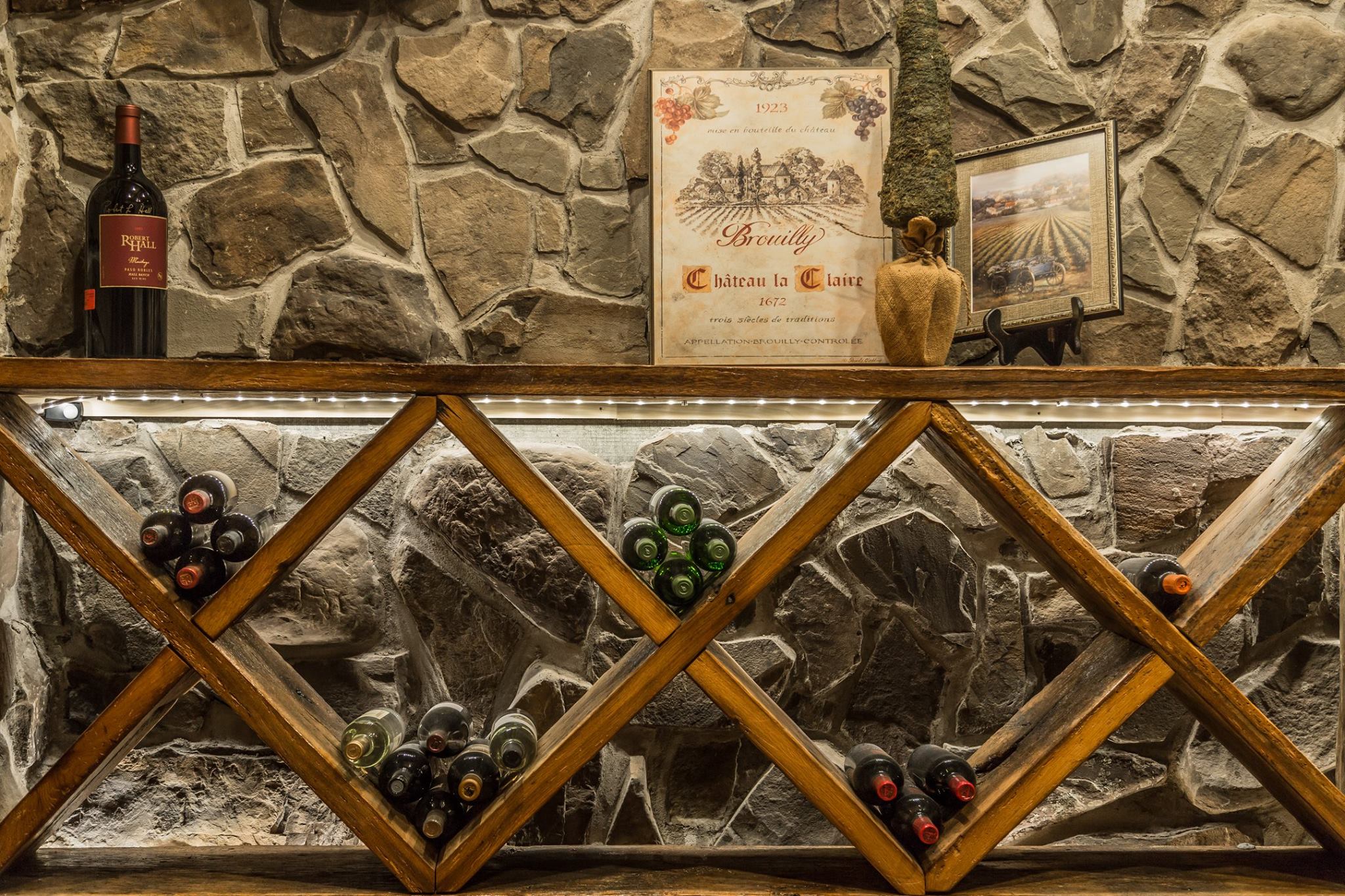 Rustic Wine Room