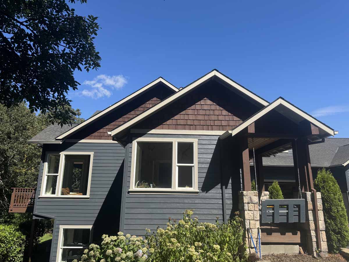 Mark | Hood River House Painting - Leo Sandovel - 3
