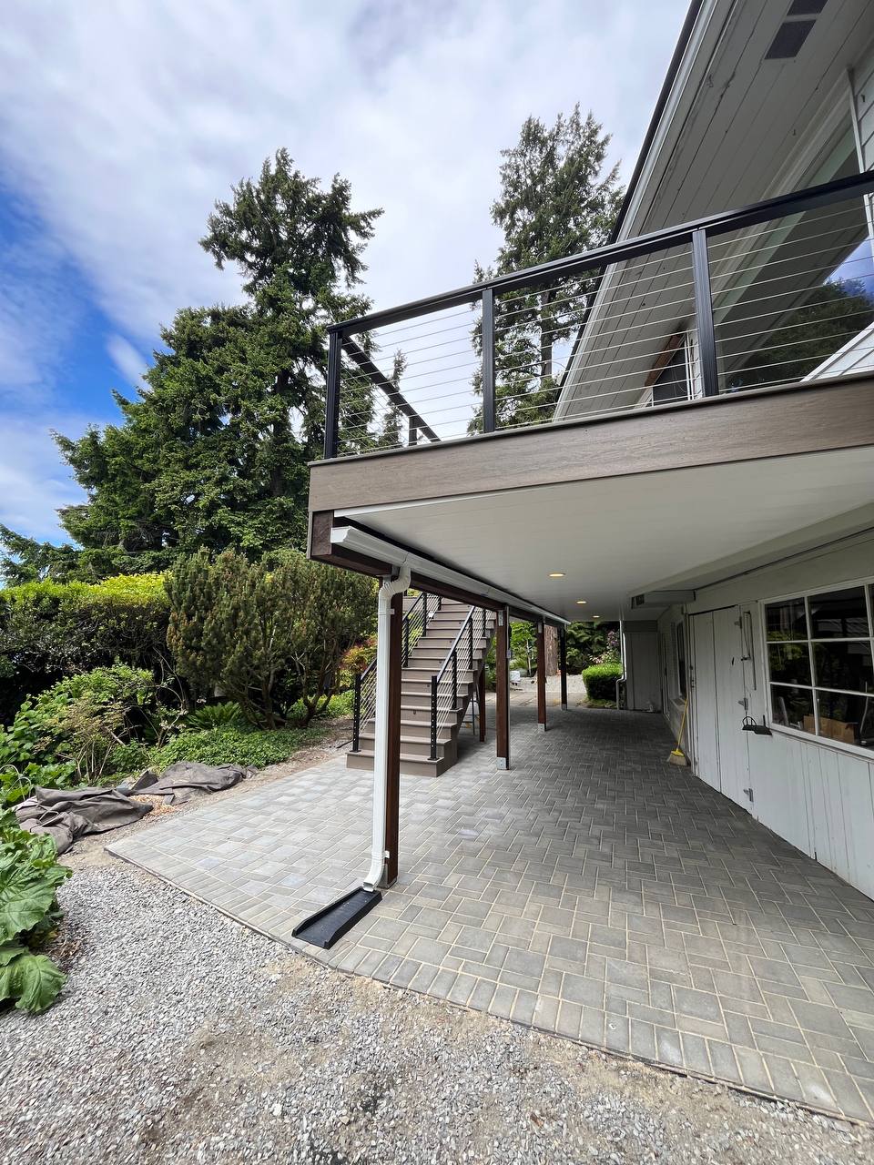 Eddie | Custom Elevated Deck, Paver Patio & Under Deck Waterproofing System - 5