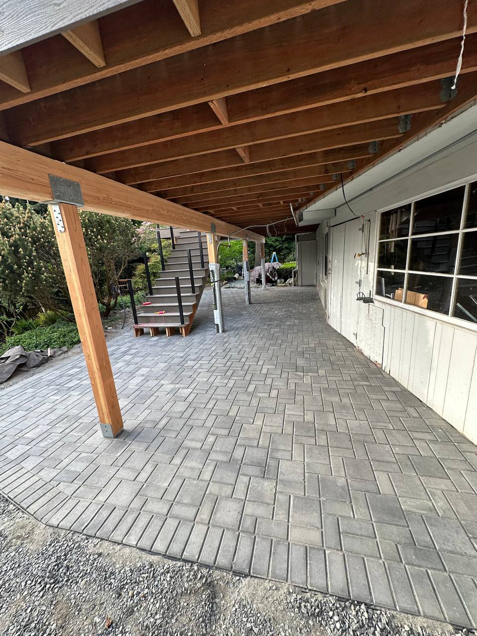Eddie | Custom Elevated Deck, Paver Patio & Under Deck Waterproofing System - 7