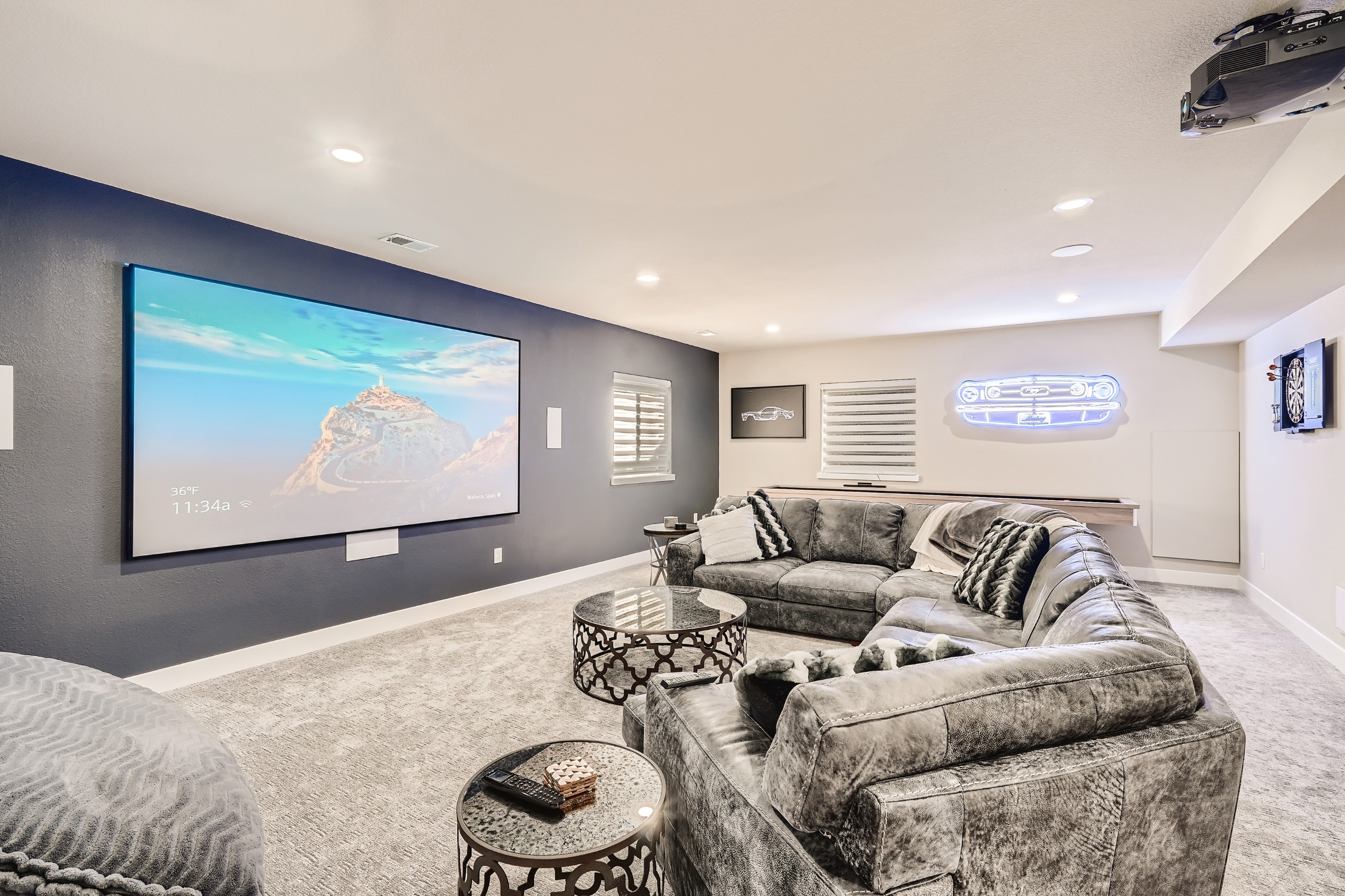 Darren | Luxury Basement Remodel with Custom Wet Bar & Entertainment Space - 1