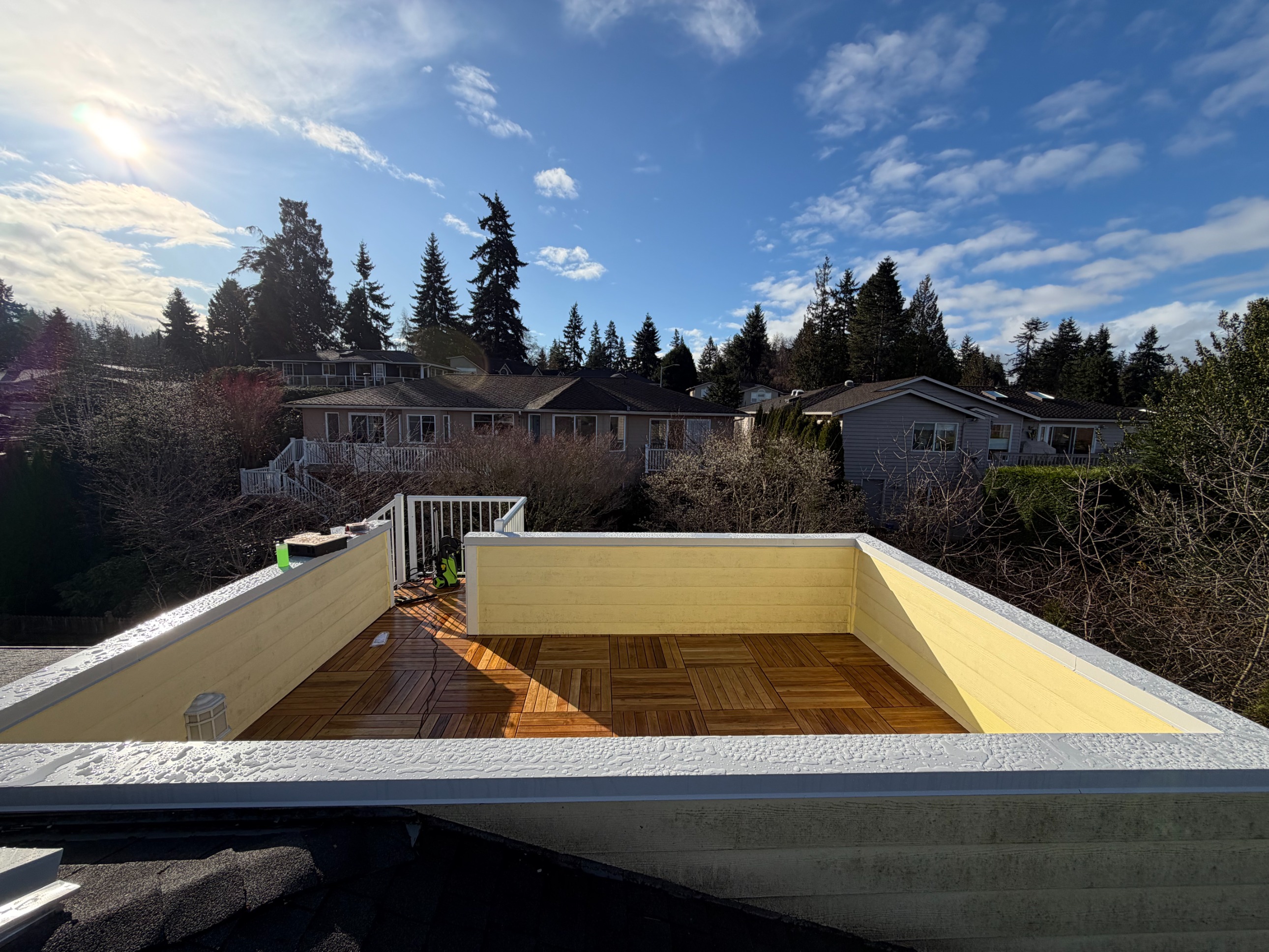 Eddie | Custom Rooftop Waterproof IPE Deck & Stair Reconstruction - 3
