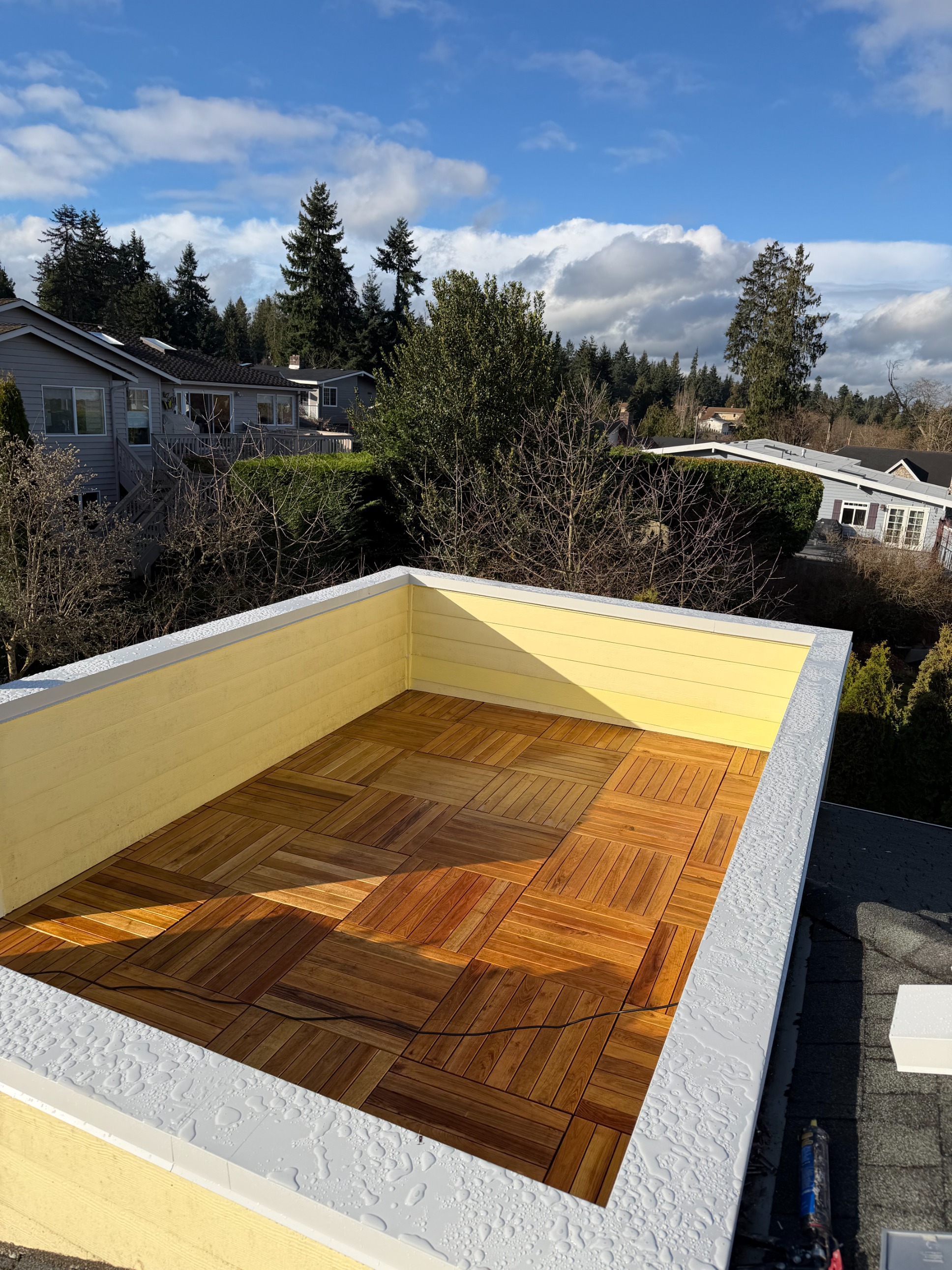 Eddie | Custom Rooftop Waterproof IPE Deck & Stair Reconstruction - 2