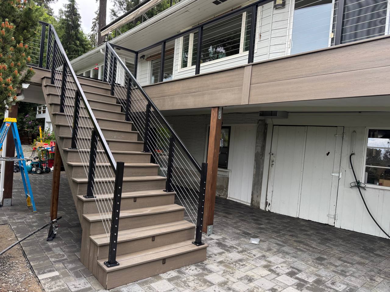 Eddie | Custom Elevated Deck, Paver Patio & Under Deck Waterproofing System - 1