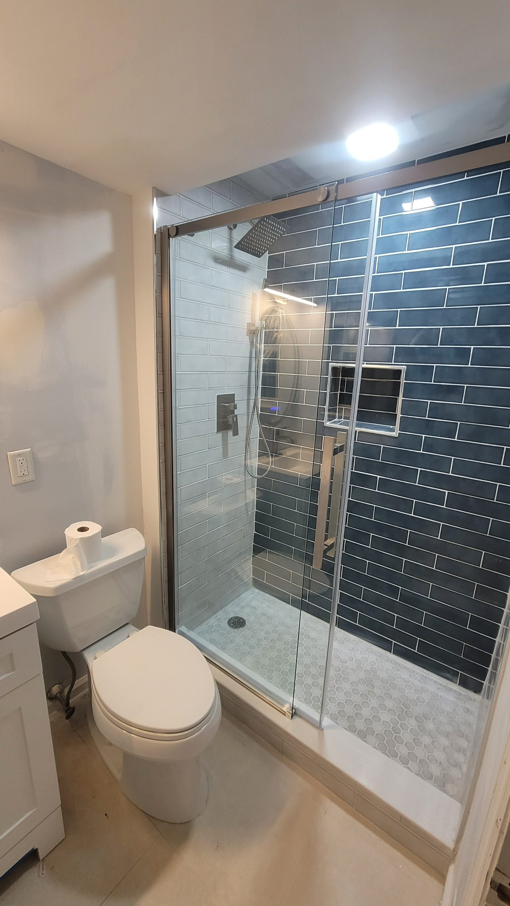 Half-Bath to Full-Bath Conversion