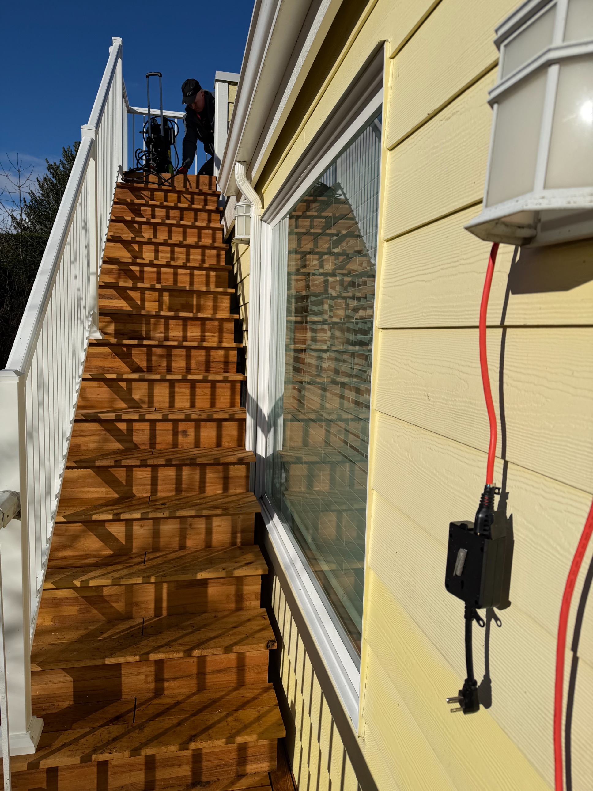 Eddie | Custom Rooftop Waterproof IPE Deck & Stair Reconstruction - 4