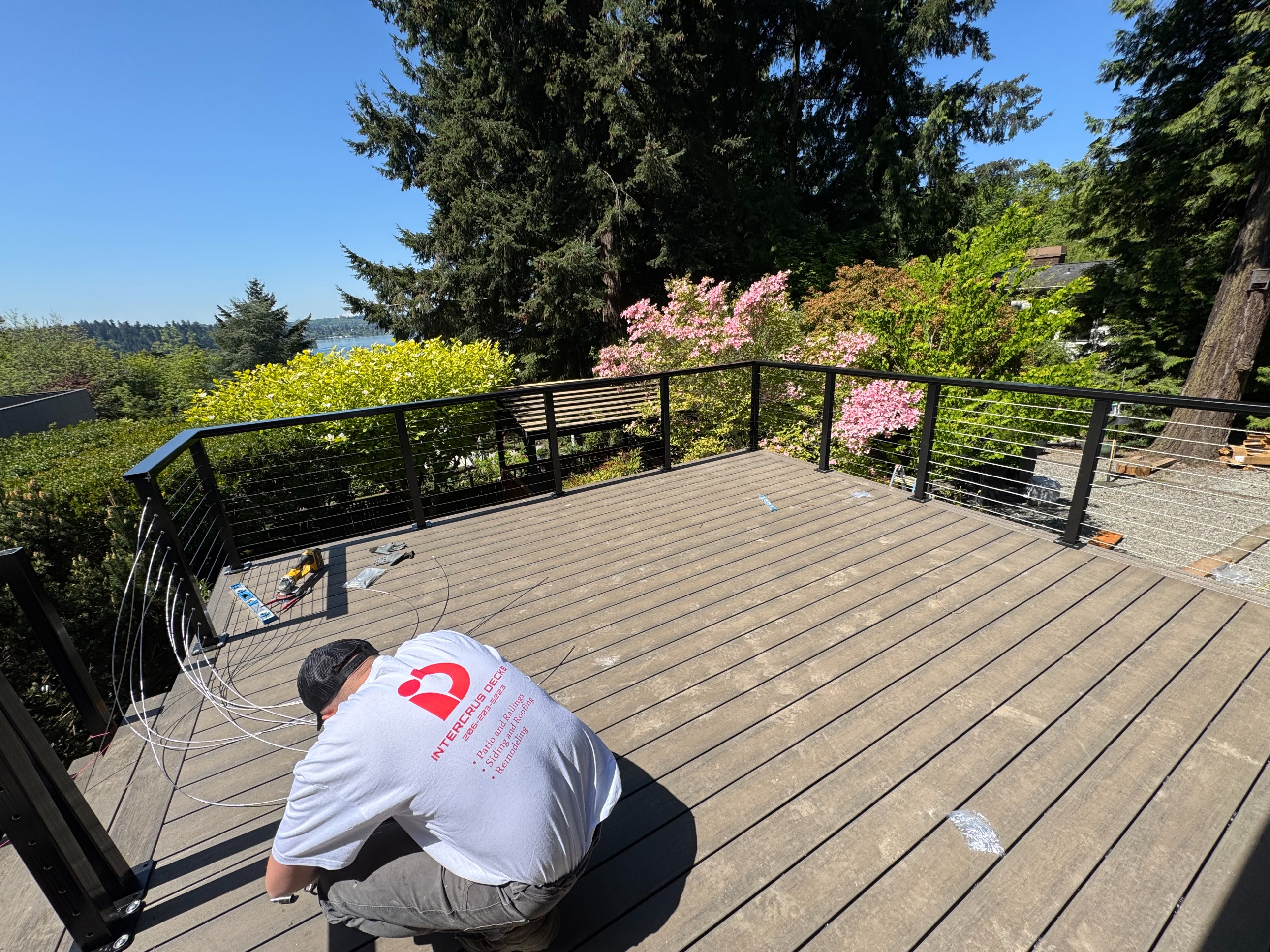 Eddie | Custom Elevated Deck, Paver Patio & Under Deck Waterproofing System - 10