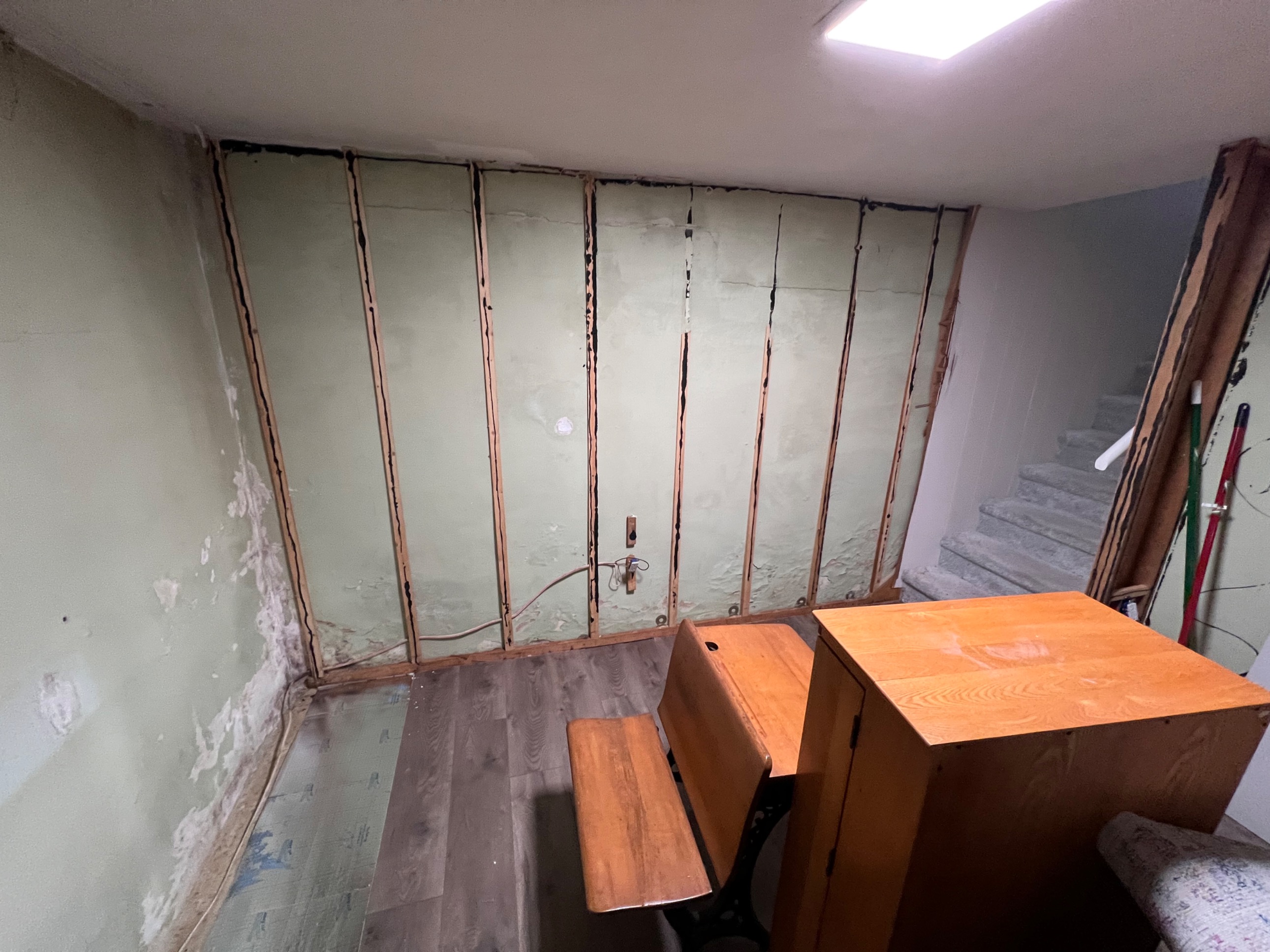 Signature | Simple Drywall & Flooring Job... Until We Found Mold and Absestos - 1
